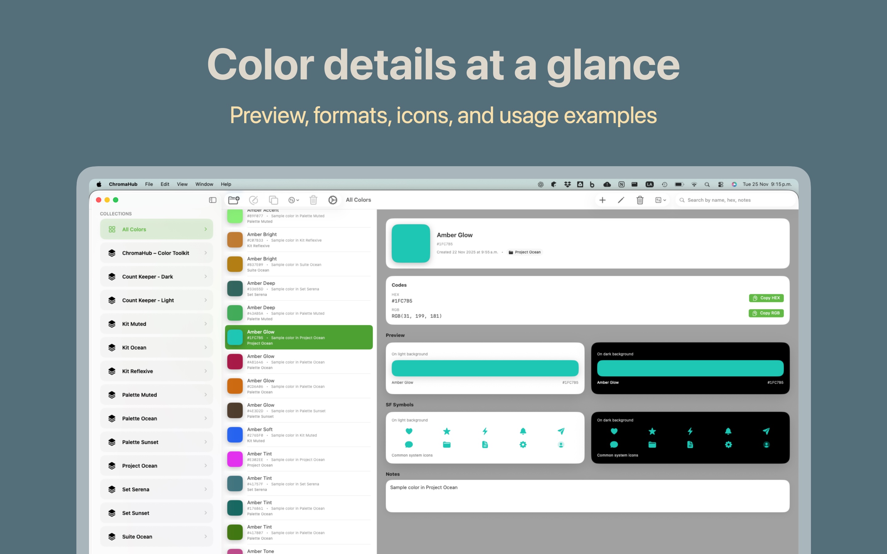 ChromaHub main window